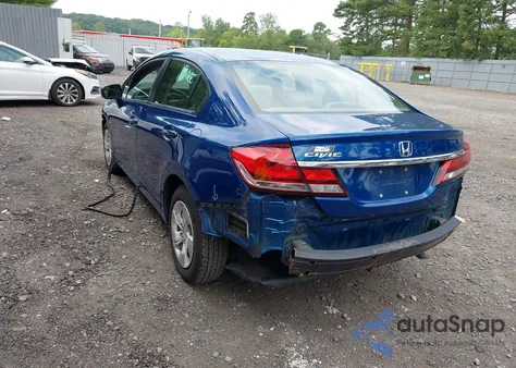 2015 Honda Civic Lx from USA, damaged, VIN 19XFB2F58FE232283